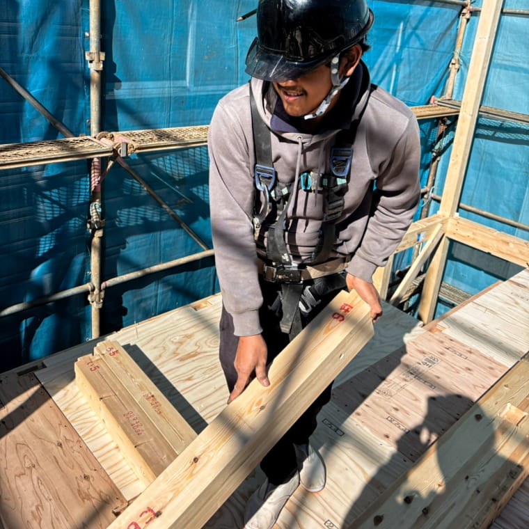 建て方鳶の詳細写真