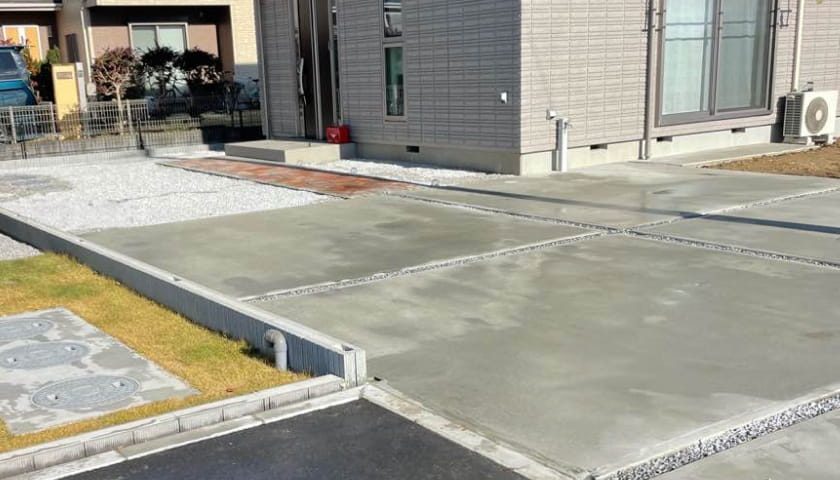 外構施工例の写真1枚目