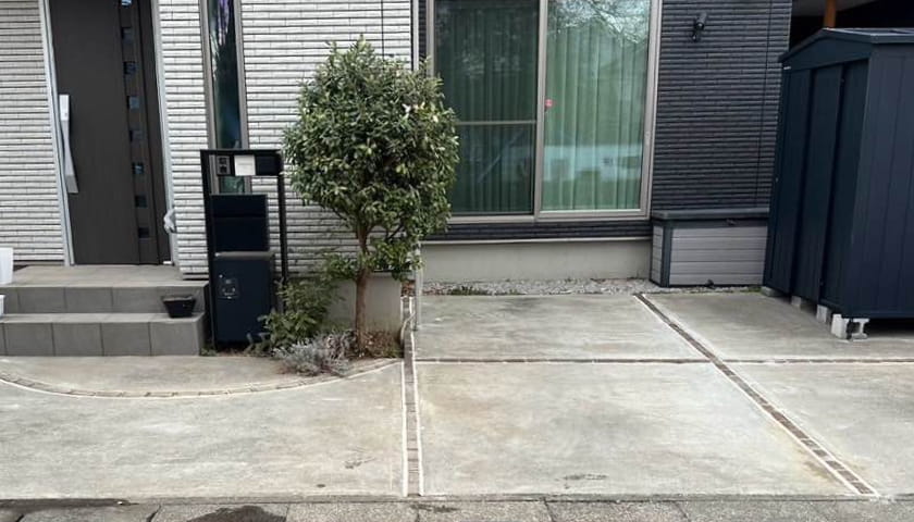 外構施工例の写真5枚目